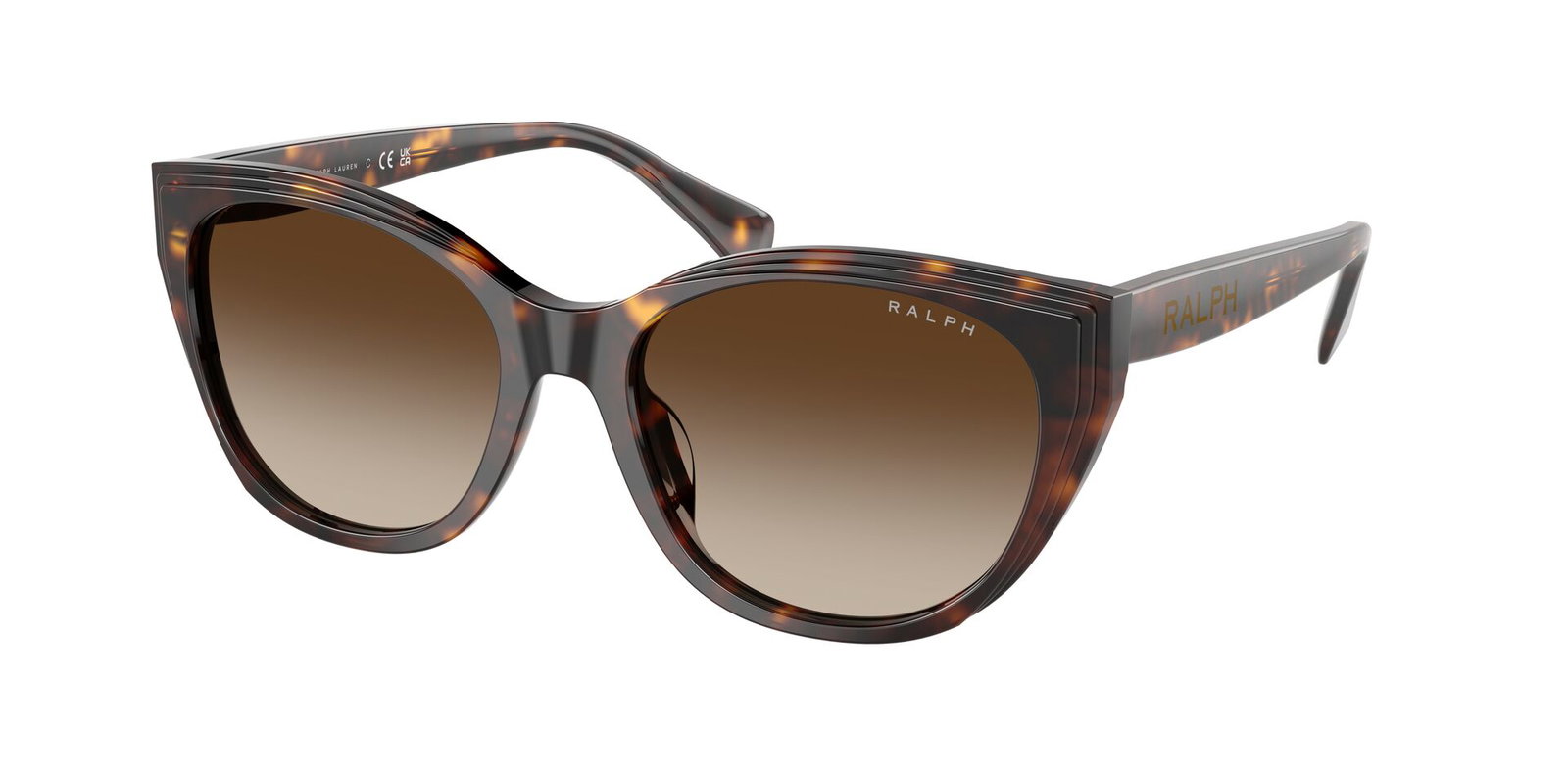 Ralph Sonnenbrille RA5324U 500313 glänzend dunkelhavanna